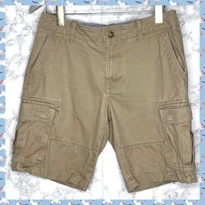 Tommy Hilfiger Khaki Utility Classic Fit Cargo Shorts Men’s Size 30